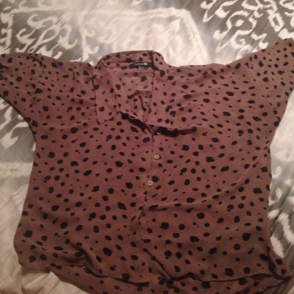 Sheer button up top
