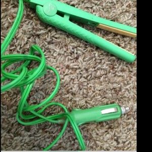 Onyx-herstyler mini plug-in car straightener