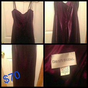 David's Bridal dress