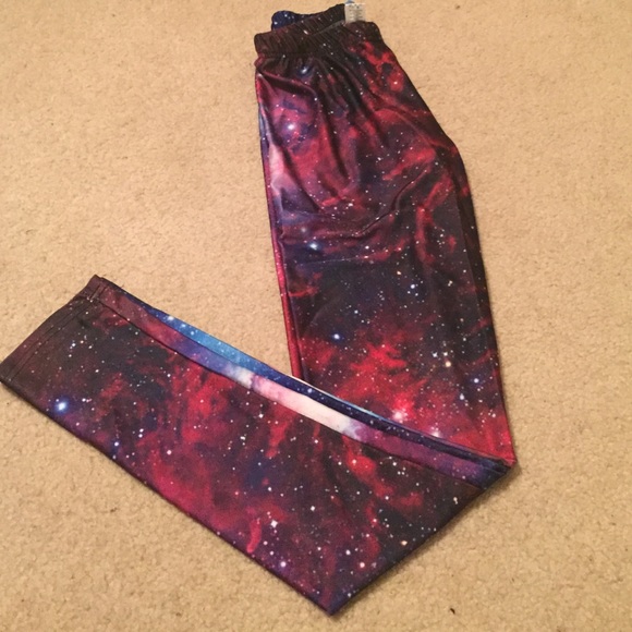 Galaxy Spandex Pants - Picture 3 of 4