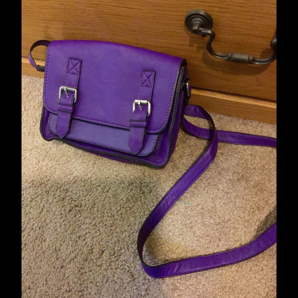 New authentic cambridge satchel purple bag
