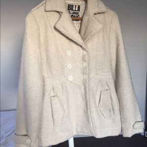 Billabong tweed Peacoat Junior's L / Women's M