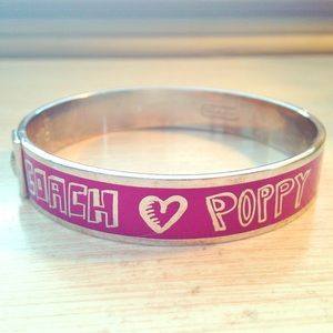 Coach 🔸 Purple Poppy Bangle