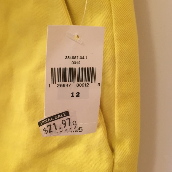 Yellow denim skirt! - Picture 2 of 2