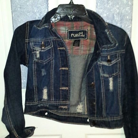 Rue21 Jeans Rue 2 Cropped Jean Jacket Poshmark