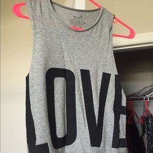 Grey tank top