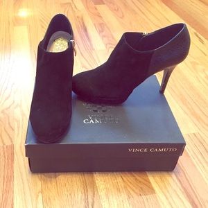 Vince Camuto platform dress booties