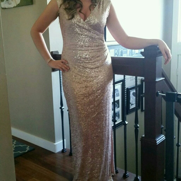 Ralph Lauren blush pink sequence dress!
