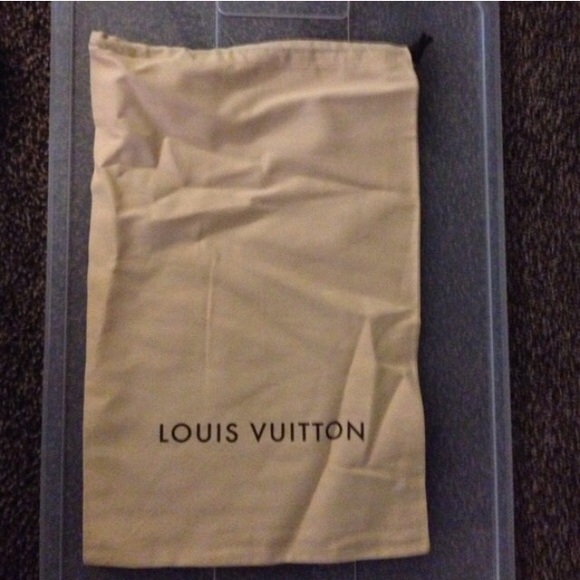 Louis Vuitton Felt Dust Bag w/ Drawstring