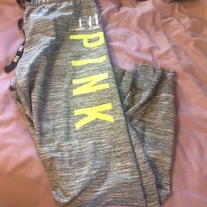 Victoria's Secret pink joggers