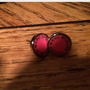 Marc Jacobs pink studs