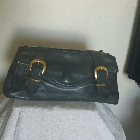 Dark green vintage Michael Kors handbag