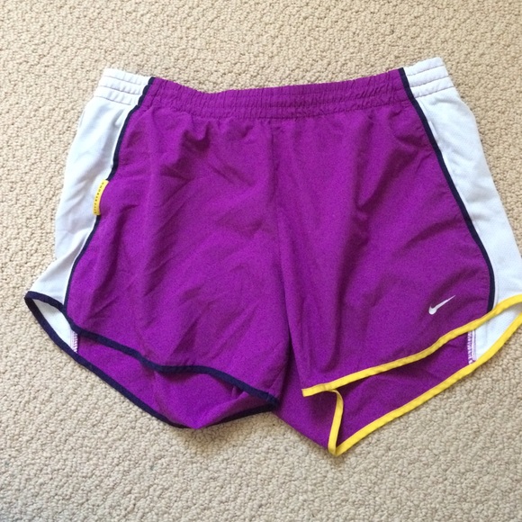 Women's Medium Purple Nike Dri-Fit Sports Shorts