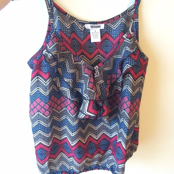 Business Casual Print Blouse