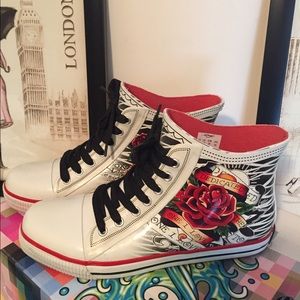 Ed Hardy Ankle Rain Boots