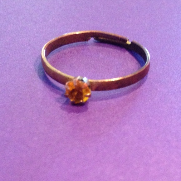💍Beautiful adjustable amber ring!!💍 - Picture 2 of 3