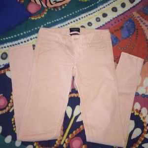 American Eagle Pink Jegging Corduroy