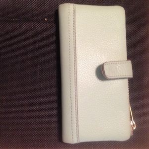 Fossil mint green wallet