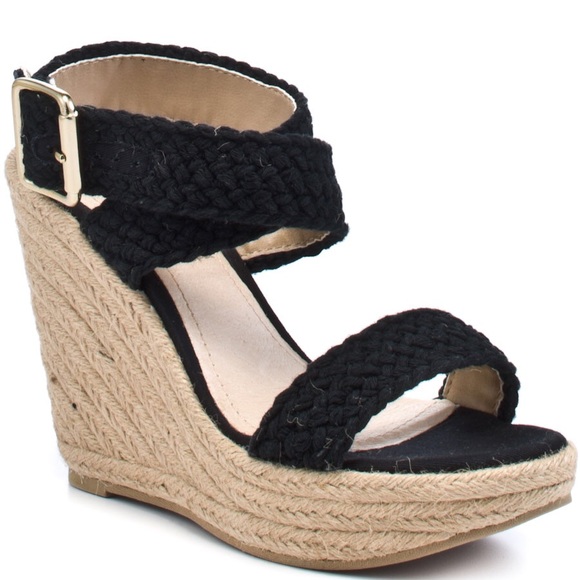 Steve Madden Fantastik Rope Wedge sandals, sz. 9.5