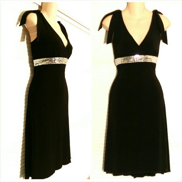 Studio Y Dresses & Skirts - Studio Y Black Dress with Sequins. Size Med