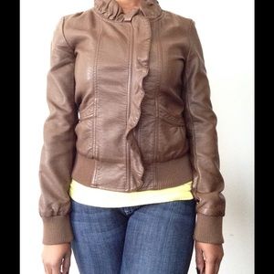 Arden B Leatherette Jacket