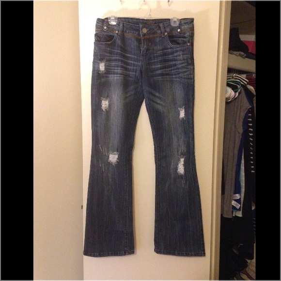 Almost famous for body central jeans.