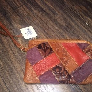 Fossil Wristlet and Card Holder