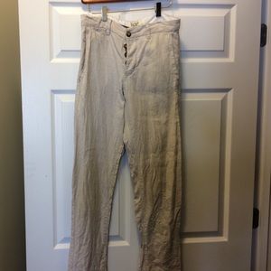 Old Navy Linen Men's Pants 28x30. No defects.