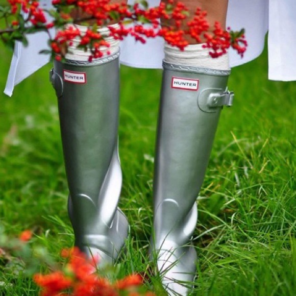 💟FINAL PRICE💟 Metallic Tall Womens Hunter Boot - Picture 4 of 4