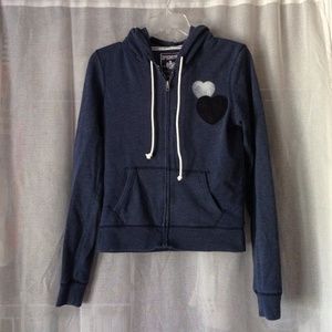 VICTORIAS SECRET PINK, Navy hoodie. Size M