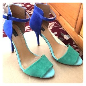 Zara Basic Ankle Strap Sandal