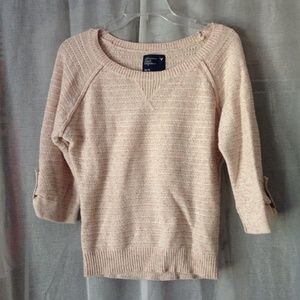 ANERICAN EAGLE sweater. Pale pink/Nude. XS