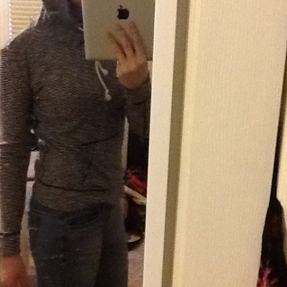 striped light hoodie, entire outfit for sale! - Picture 1 of 2
