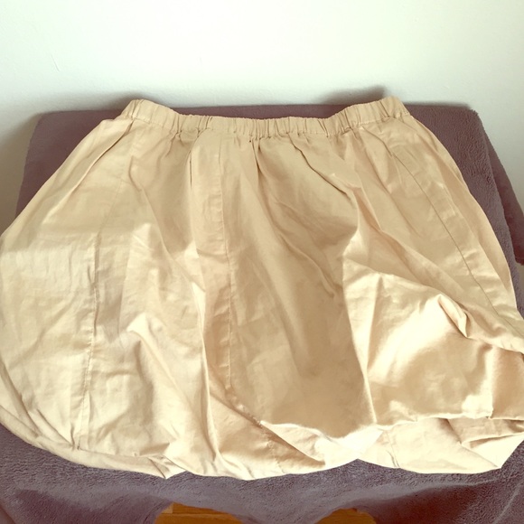 J.Crew Khaki Bubble Skirt.