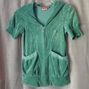 JUICY COUTURE sweatsuit Jacket. Size "Petite"