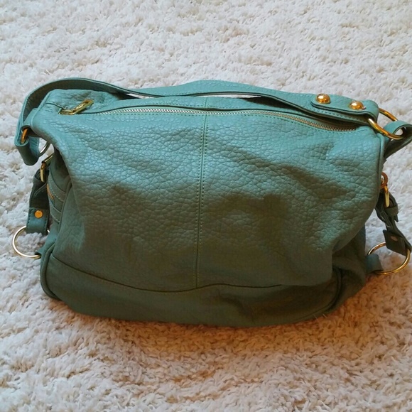 Medium size green purse
