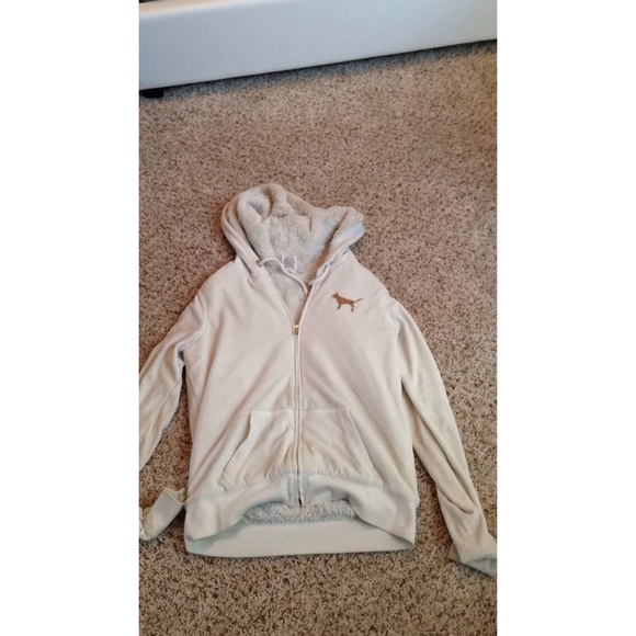 💕SALE 💕Victoria secret pink fur jacket