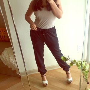 Diesel Black slouchy pants