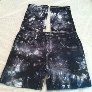 Funky black jeans