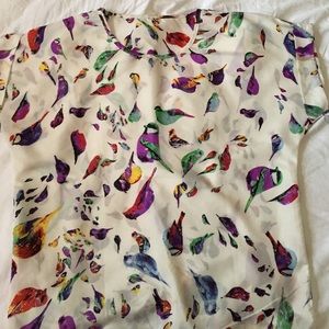 Birds blouse