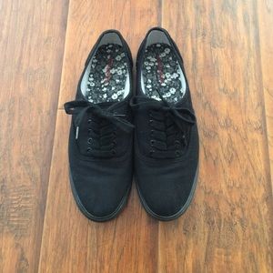 Black Canvas Shoes