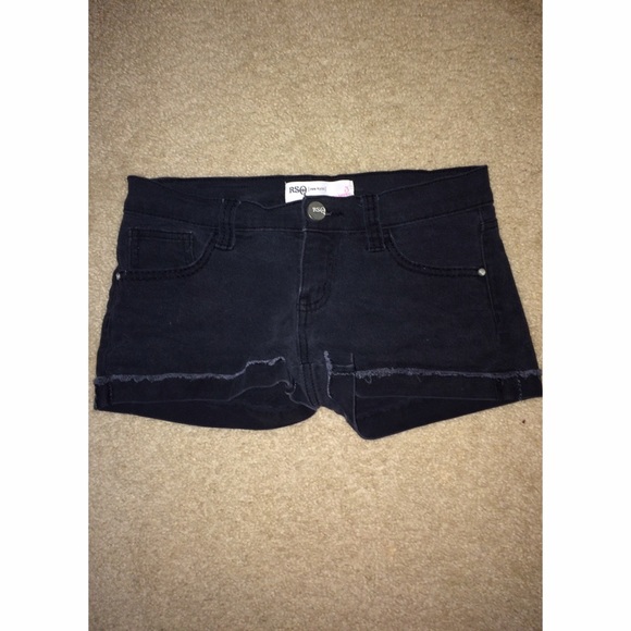 Black Malibu Shorts