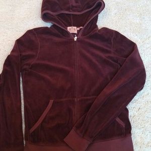 Burgundy Juicy jacket size Large