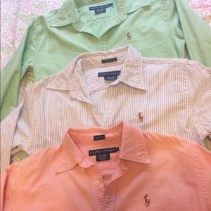 EUC: Ralph Lauren Slim-fit Oxford Shirt