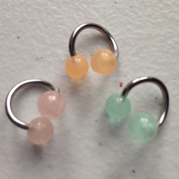 Twist Body Piercing Bundle 3 Surgical Steel 14G