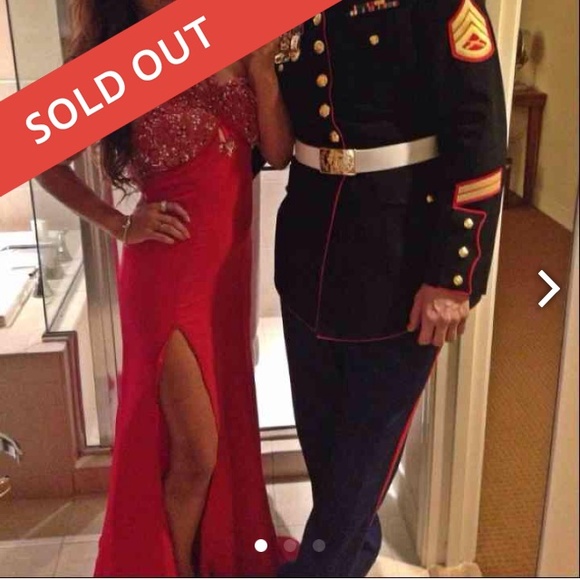 SOLD: Red Gown