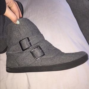 Grey Boots