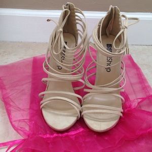 Nude Strappy Sandals