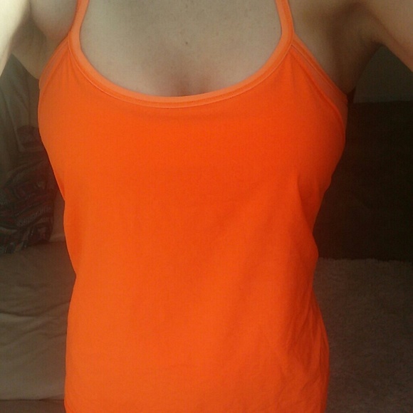 Lululemon Orange tank