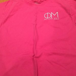 Phi Mu short sleeve tshirt!